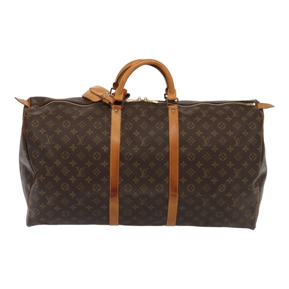 LOUIS VUITTON Monogram Keepall 60 Boston Bag M41422 LV Auth 83061 - Picture 13 of 16